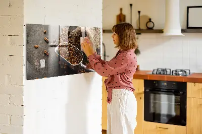 Tablă magnetică sub formă de sac de cafea