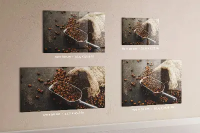 Tablă magnetică sub formă de sac de cafea