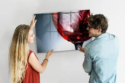 Tablă magnetică pentru copii sub formă de pahar de vin