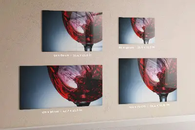 Tablă magnetică pentru copii sub formă de pahar de vin