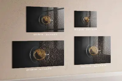 Tablă magnetică în formă de ceașcă de cafea