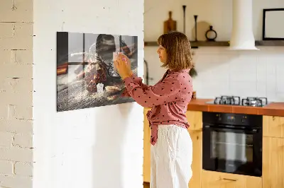 Tablă magnetică pentru copii Scorțișoară