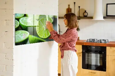 Tablă magnetică cu bucăți de var