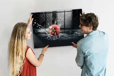 Tablă magnetică în formă de tomată
