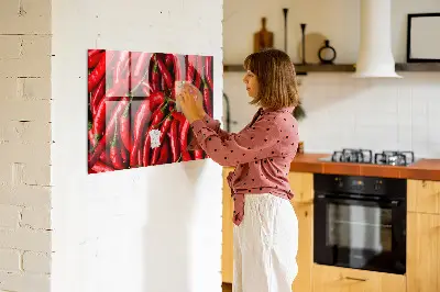 Tablă magnetică pentru copii cu ardei iute