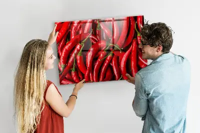 Tablă magnetică pentru copii cu ardei iute