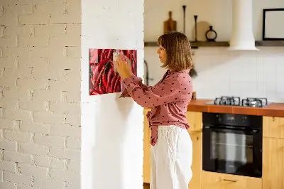 Tablă magnetică pentru copii cu ardei iute
