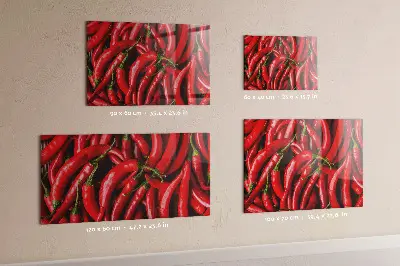 Tablă magnetică pentru copii cu ardei iute