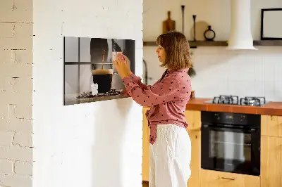 Tablă magnetică O ceașcă de cafea