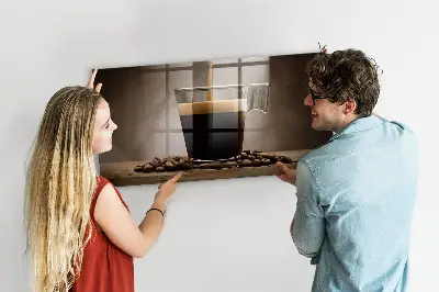 Tablă magnetică O ceașcă de cafea