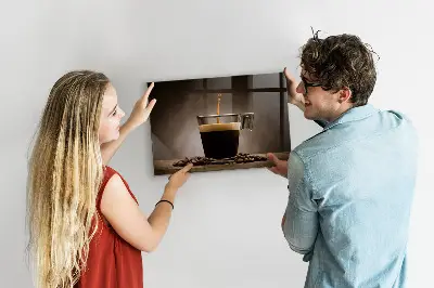 Tablă magnetică O ceașcă de cafea