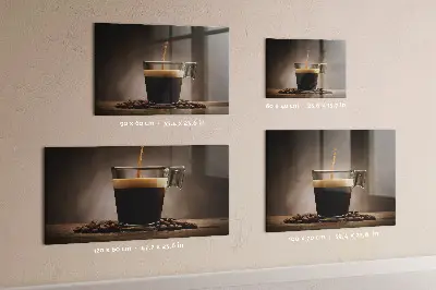 Tablă magnetică O ceașcă de cafea