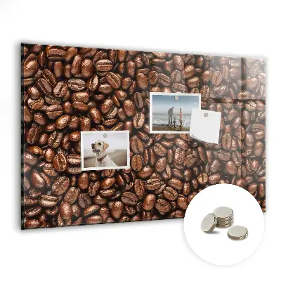 Tablă magnetică pentru boabe de cafea