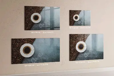 Tablă magnetică pentru copii în formă de ceașcă de cafea