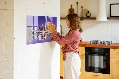 Tablă magnetică pentru copii New York noaptea