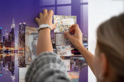 Tablă magnetică pentru copii New York noaptea