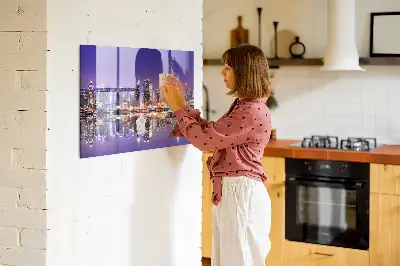 Tablă magnetică pentru copii New York noaptea
