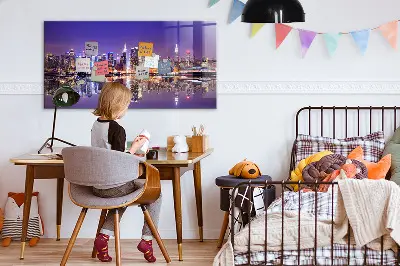 Tablă magnetică pentru copii New York noaptea