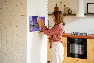 Tablă magnetică pentru copii New York noaptea