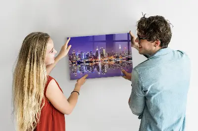 Tablă magnetică pentru copii New York noaptea
