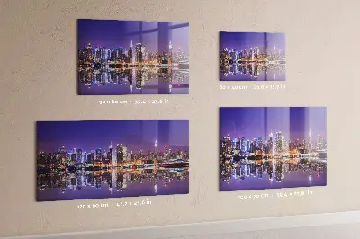 Tablă magnetică pentru copii New York noaptea