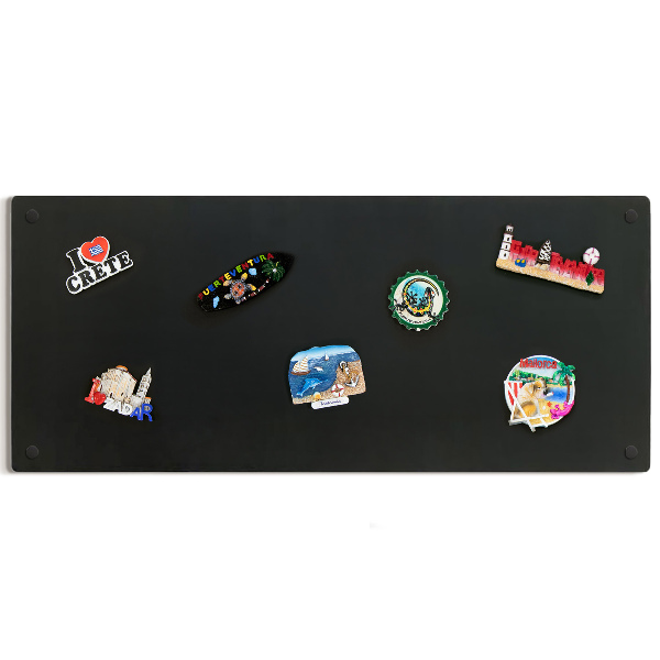 Tablă magnetică pentru colecția de magneți de 30 x 70 cm
