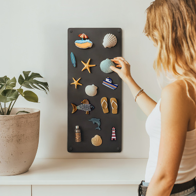 Tablă magnetică pentru colecția de magneți de 30 x 70 cm