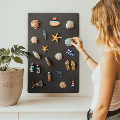 Tablă magnetică de perete în dimensiunea 50 x 80 cm