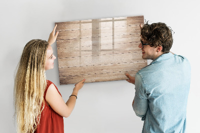 Tablă magnetică copii Textura de lemn
