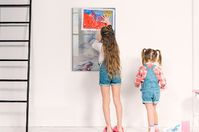 Tablă magnetică copii Imagine abstractă
