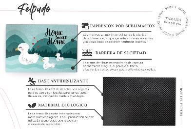Covoraș de exterior în fața ușii Băutură de cafea
