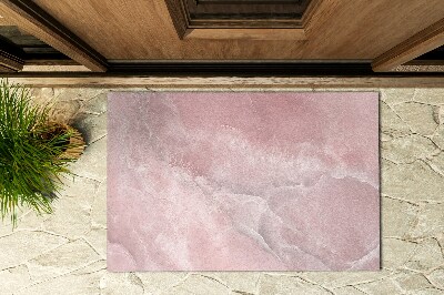 Covoare în fața ușii Abstract în nuanțe de roz