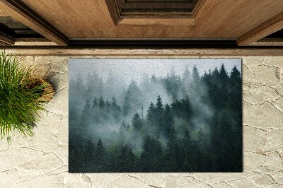 Covoraș de exterior în fața ușii Ceață de pădure