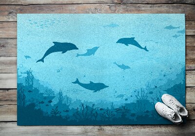 Covor de intrare Delfinii în ocean