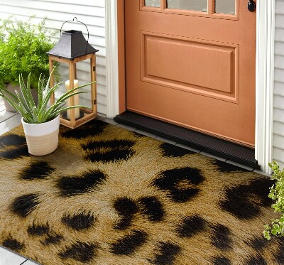 Covoare de exterior în fața ușii Pete de ghepard