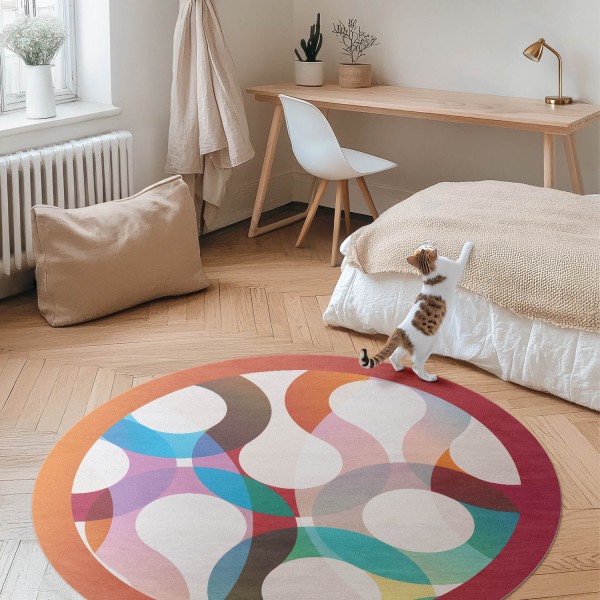 Covoare din vinil rotunde