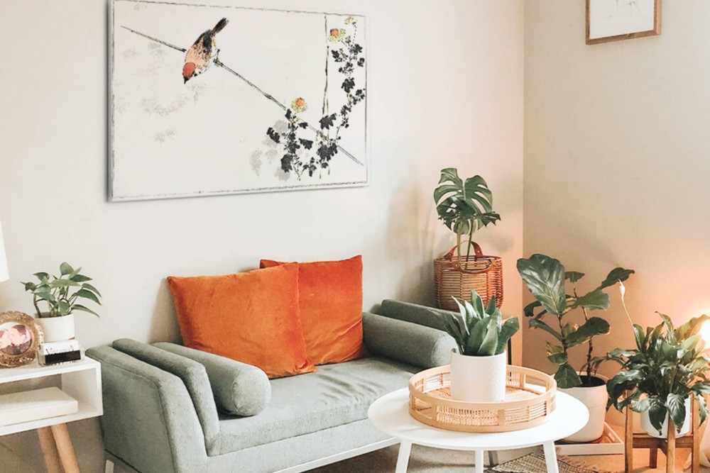 tablouri la modă pe pânză pentru sufragerie